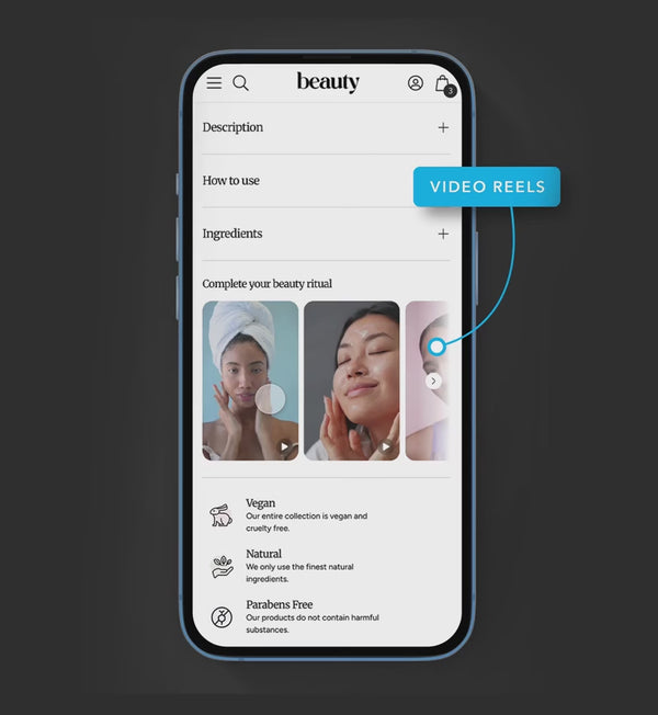 Product Page - Video Reels